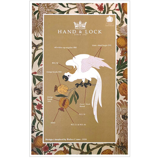 Arts & crafts birds embroidery kit by Hand & Lock